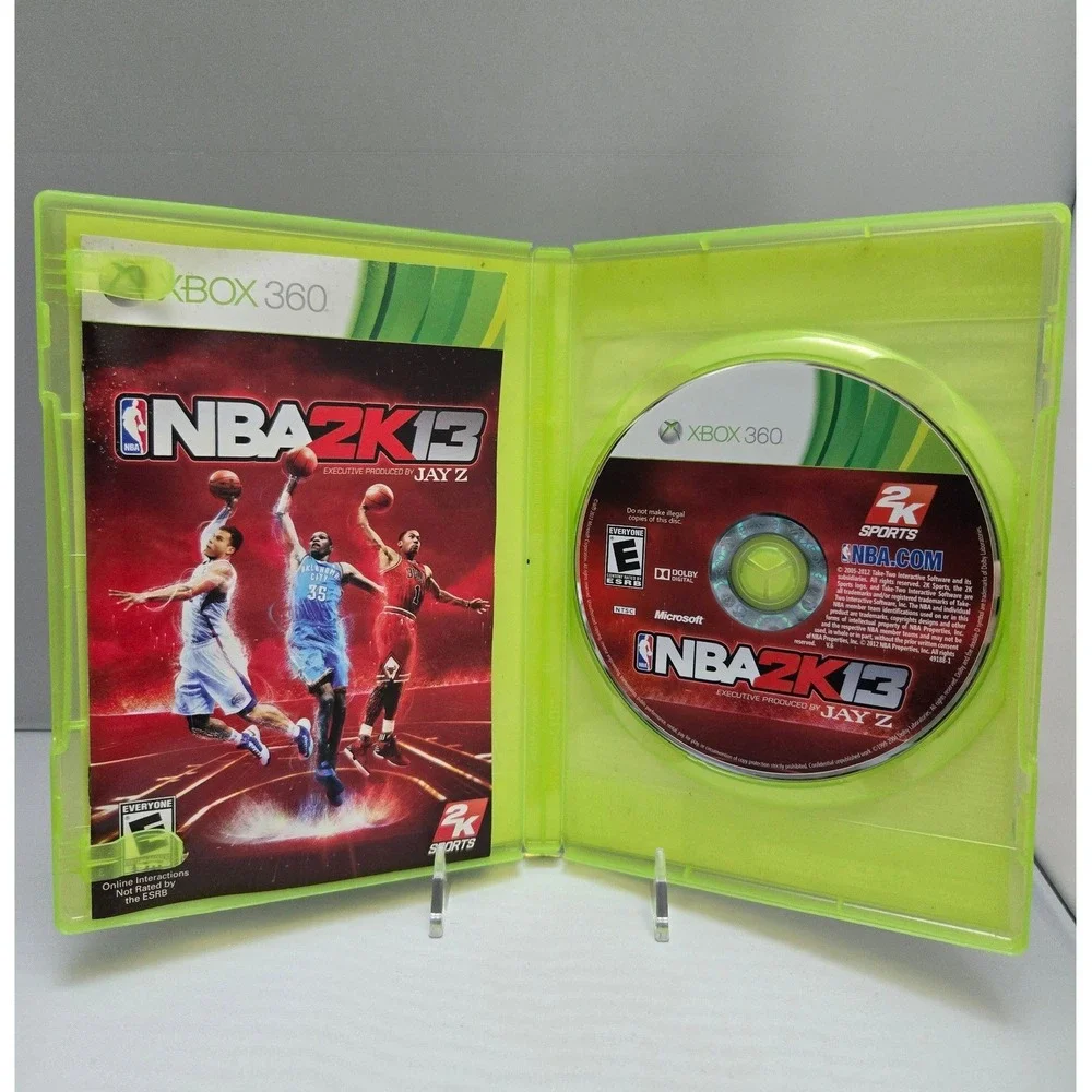 NBA 2K13 - Microsoft Xbox 360 - Complete CIB W/ Manual Tested Working & Clean‎